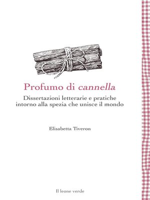 cover image of Profumo di cannella